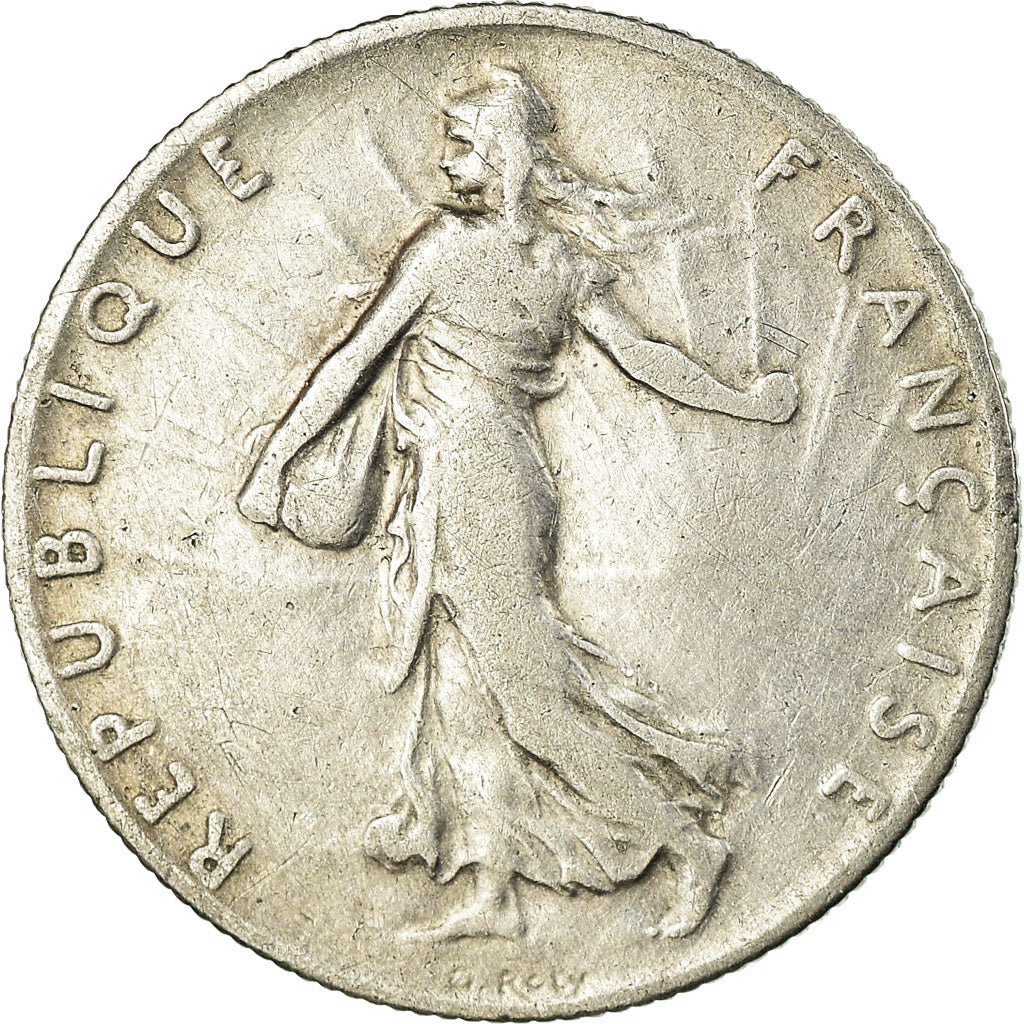 Monnaie, France, Semeuse, 50 Centimes, 1912, Paris, TTB, Argent, Gadoury:420