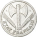 Moeda, França, Bazor, 2 Francs, 1944, Castelsarrasin, AU(50-53), Alumínio