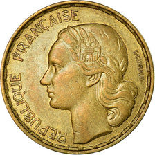 Coin, France, Guiraud, 50 Francs, 1953, Paris,AU(55-58),Aluminum-Bronze,KM 918.1