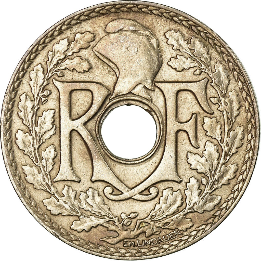 Coin, France, Lindauer, 25 Centimes, 1926, AU(50-53), Copper-nickel, KM:867a