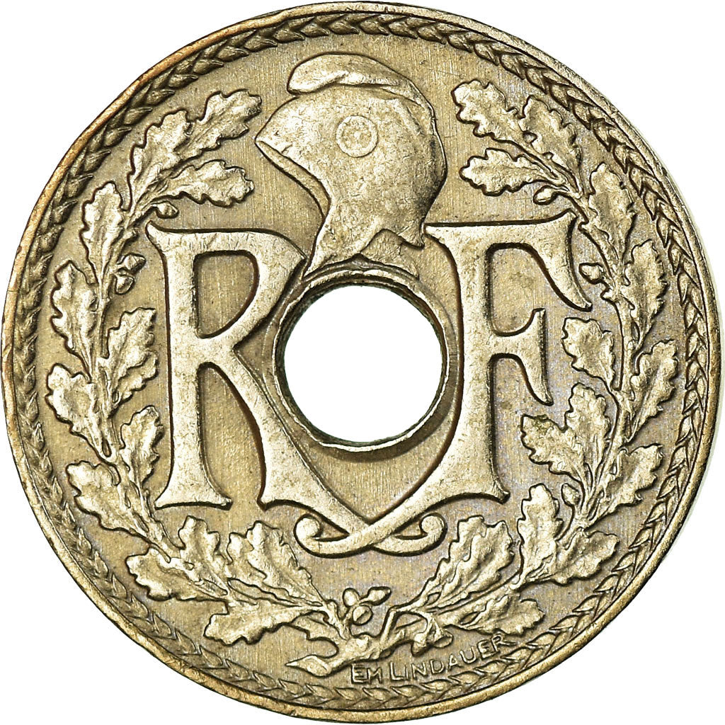 Coin, France, Lindauer, 5 Centimes, 1931, AU(50-53), Copper-nickel, KM:875