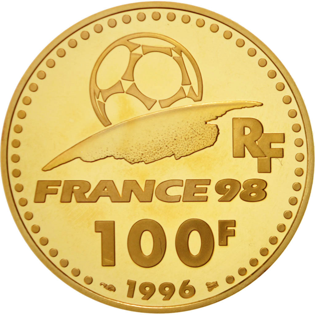 Moneta, Francia, 100 Francs, 1996, FDC, Oro, KM:1172