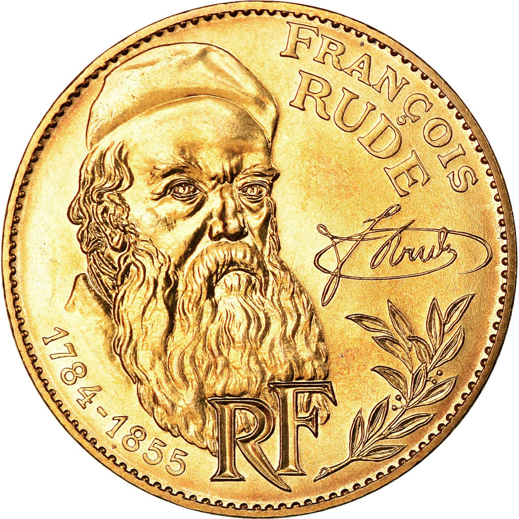 Coin, France, François Rude, 10 Francs, 1984, MS(65-70), Nickel-Bronze, KM:954