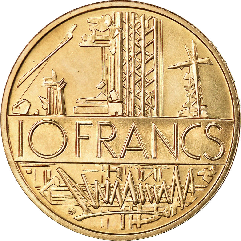 Monnaie, France, Mathieu, 10 Francs, 1980, FDC, Nickel-brass, Gadoury:814