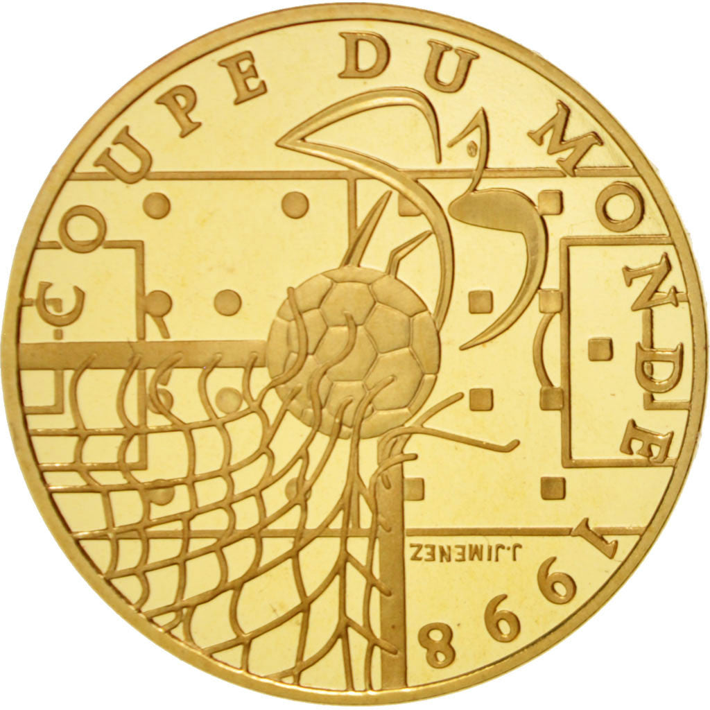 Moneta, Francia, 50 Francs, 1996, FDC, Oro, KM:1145