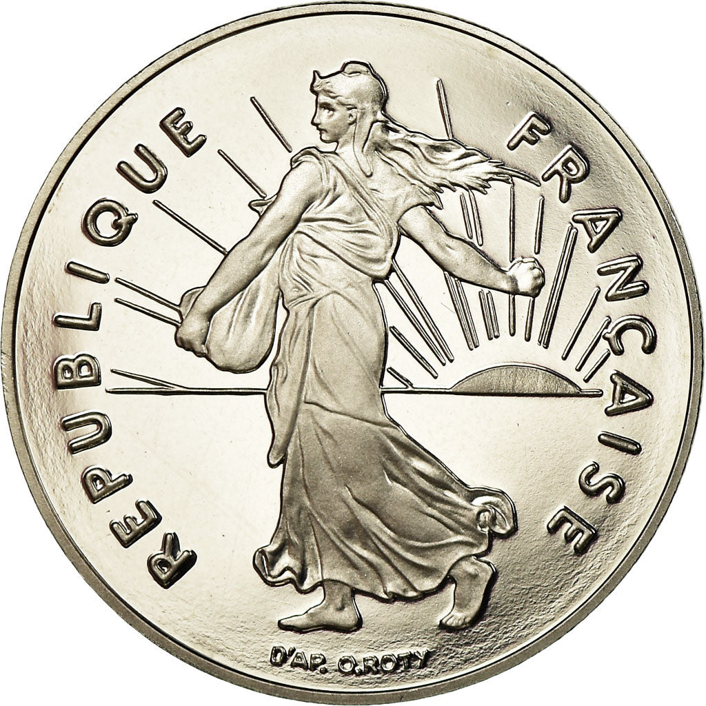 Coin, France, Semeuse, Franc, 1991, BE, MS(65-70), Nickel, KM:925.2