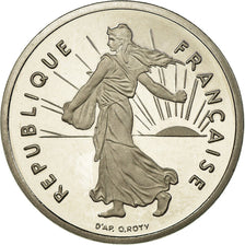 Münze, Frankreich, Semeuse, 1/2 Franc, 1995, BE, STGL, Nickel, KM:931.2