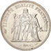 Munten, Frankrijk, Hercule, 50 Francs, 1974, ZF+, Zilver, KM:941.2, Gadoury:882a