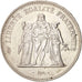Munten, Frankrijk, Hercule, 50 Francs, 1974, ZF+, Zilver, KM:941.2, Gadoury:882a