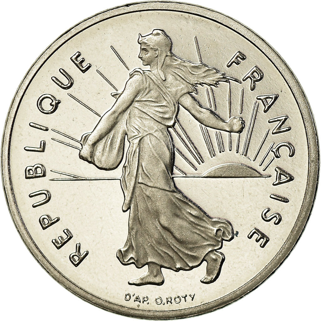 Coin, France, Semeuse, 1/2 Franc, 2000, BE, MS(65-70), Nickel, KM:931.2