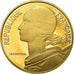 Moneta, Francia, Marianne, 10 Centimes, 1992, Paris, BE, FDC, Alluminio-bronzo