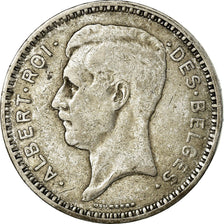 Coin, Belgium, 20 Francs, 20 Frank, 1934, EF(40-45), Silver, KM:103.1
