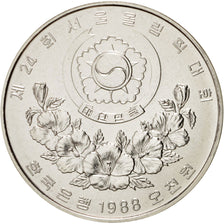 KOREA-SOUTH, 5000 Won, 1988, KM #70, MS(63), Silver, 32, 16.70