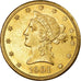 Moeda, Estados Unidos da América,Coronet Head, $10,1901,San Francisco,AU(55-58)