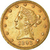 Coin, United States, Coronet Head, $10, 1893,Philadelphia, AU(50-53),Gold,KM 102