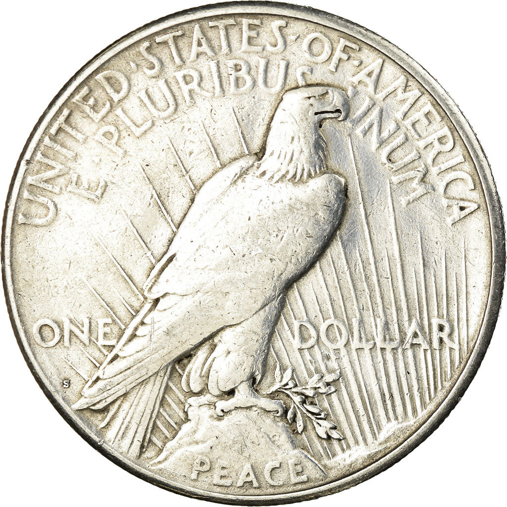 Coin, United States, Peace Dollar, 1922, San Francisco, EF(40-45), KM 150