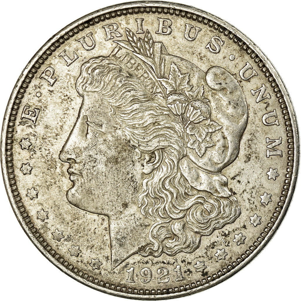 Moneta, Stati Uniti, Morgan Dollar, 1921, Denver, BB