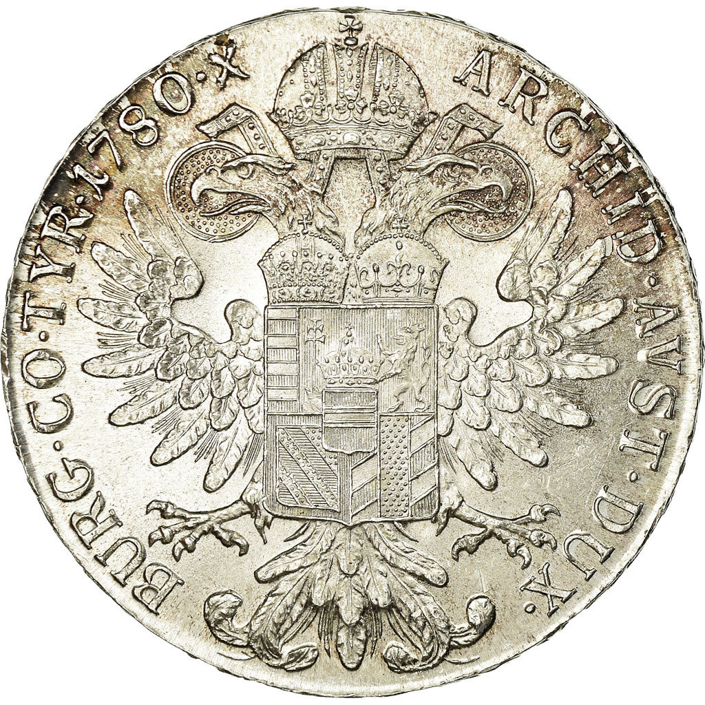 Coin, Austria, Joseph II, Thaler, 1780, Restrike, AU(55-58), Silver, KM:T1