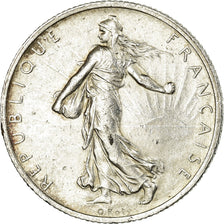 Coin, France, Semeuse, 2 Francs, 1914, Castelsarrasin, AU(50-53), Silver