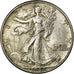 Monnaie, États-Unis, Walking Liberty Half Dollar, 1942, Philadelphie, TTB