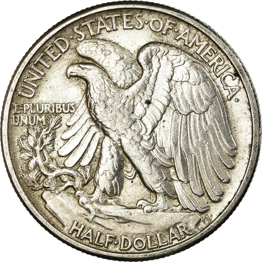 Monnaie, États-Unis, Walking Liberty Half Dollar, 1942, Philadelphie, TTB