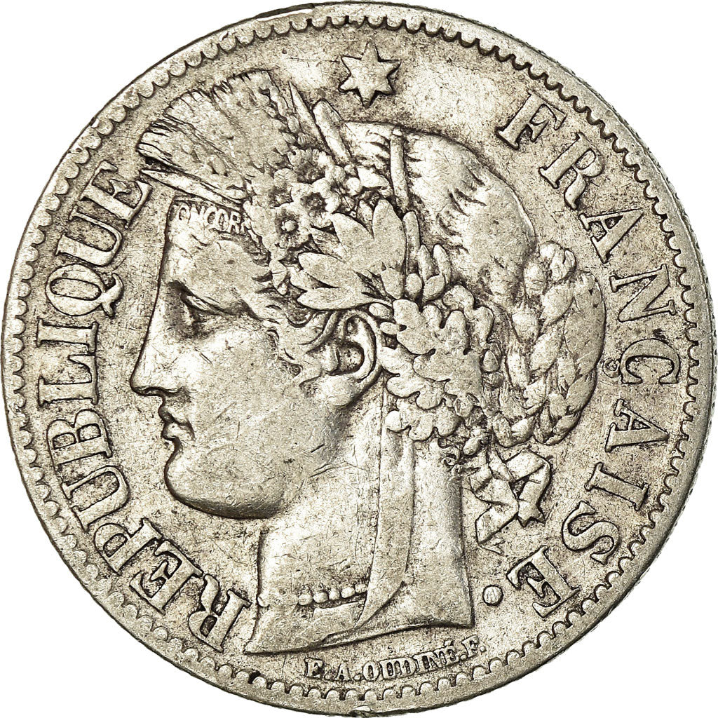 Monnaie, France, Cérès, 2 Francs, 1887, Paris, TB+, Argent, Gadoury:530a
