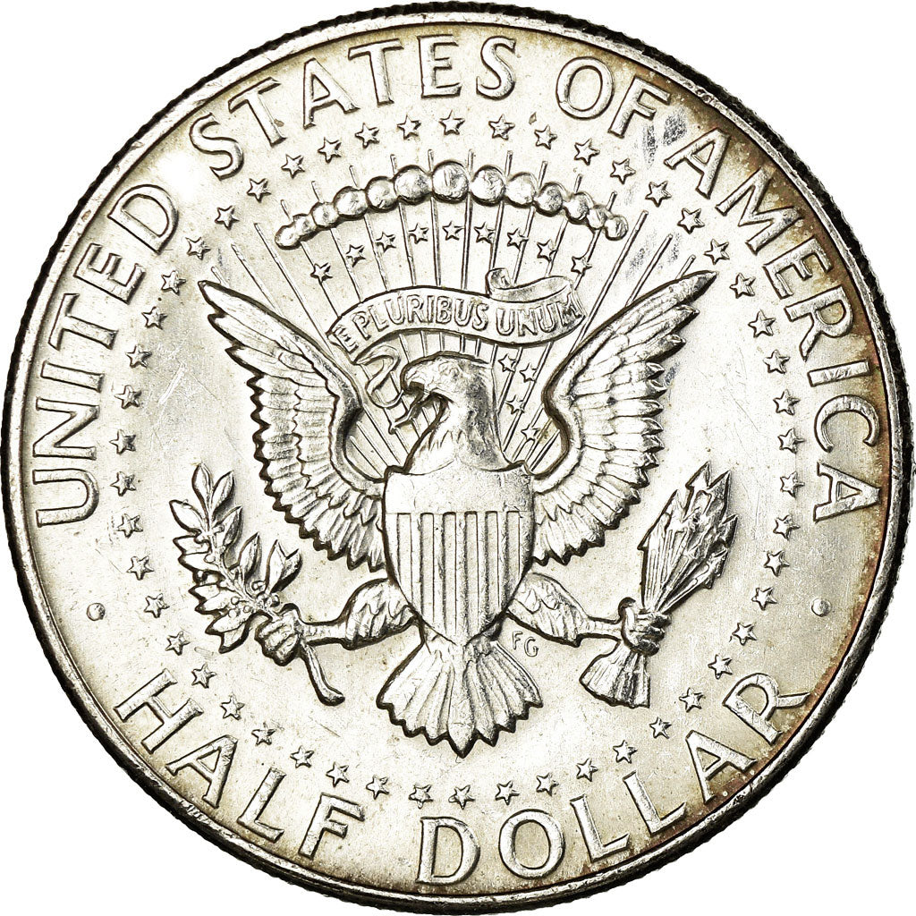 Coin, United States, Kennedy Half Dollar, 1964, Philadelphia, MS(60-62),KM 202
