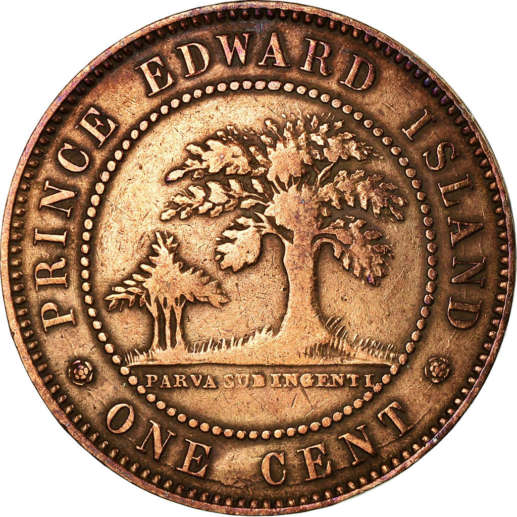 Moneta, Isola del Principe Edoardo, Cent, 1871, Ottawa, MB+