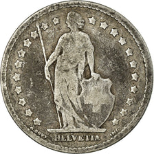 Coin, Switzerland, Franc, 1876, Bern, F(12-15), Silver, KM:24