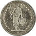 Coin, Switzerland, Franc, 1876, Bern, F(12-15), Silver, KM:24
