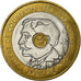Coin, France, Pierre de Coubertin, 20 Francs, 1994, AU(50-53), Tri-Metallic