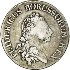 Moneta, Landy niemieckie, PRUSSIA, Friedrich II, Thaler, 1784, Berlin,VF(30-35)