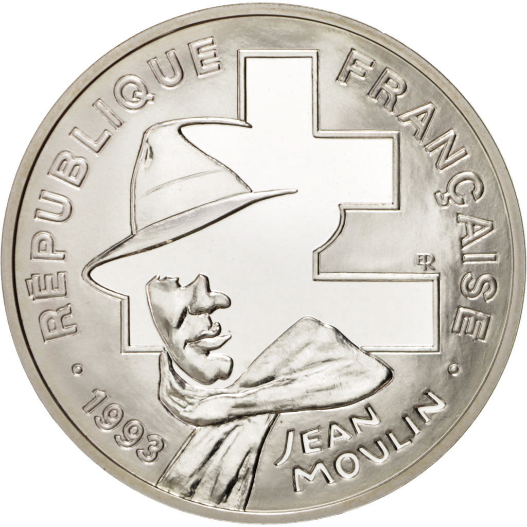 FRANCE, 100 Francs, 1993, KM #1023, MS(65-70), Silver, 22.20