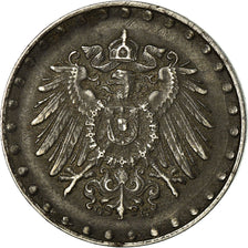 Münze, GERMANY - EMPIRE, 10 Pfennig, 1917, Karlsruhe, SS, Iron, KM:20