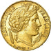 Coin, France, Cérès, 20 Francs, 1851, Paris, Variety, AU(50-53), Gold, KM:762
