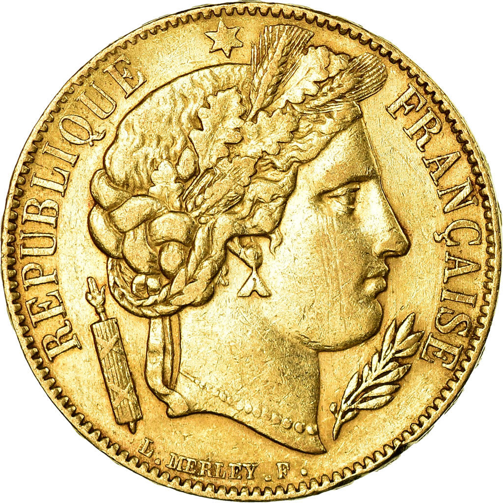 Coin, France, Cérès, 20 Francs, 1850, Paris, EF(40-45), Gold, KM:762