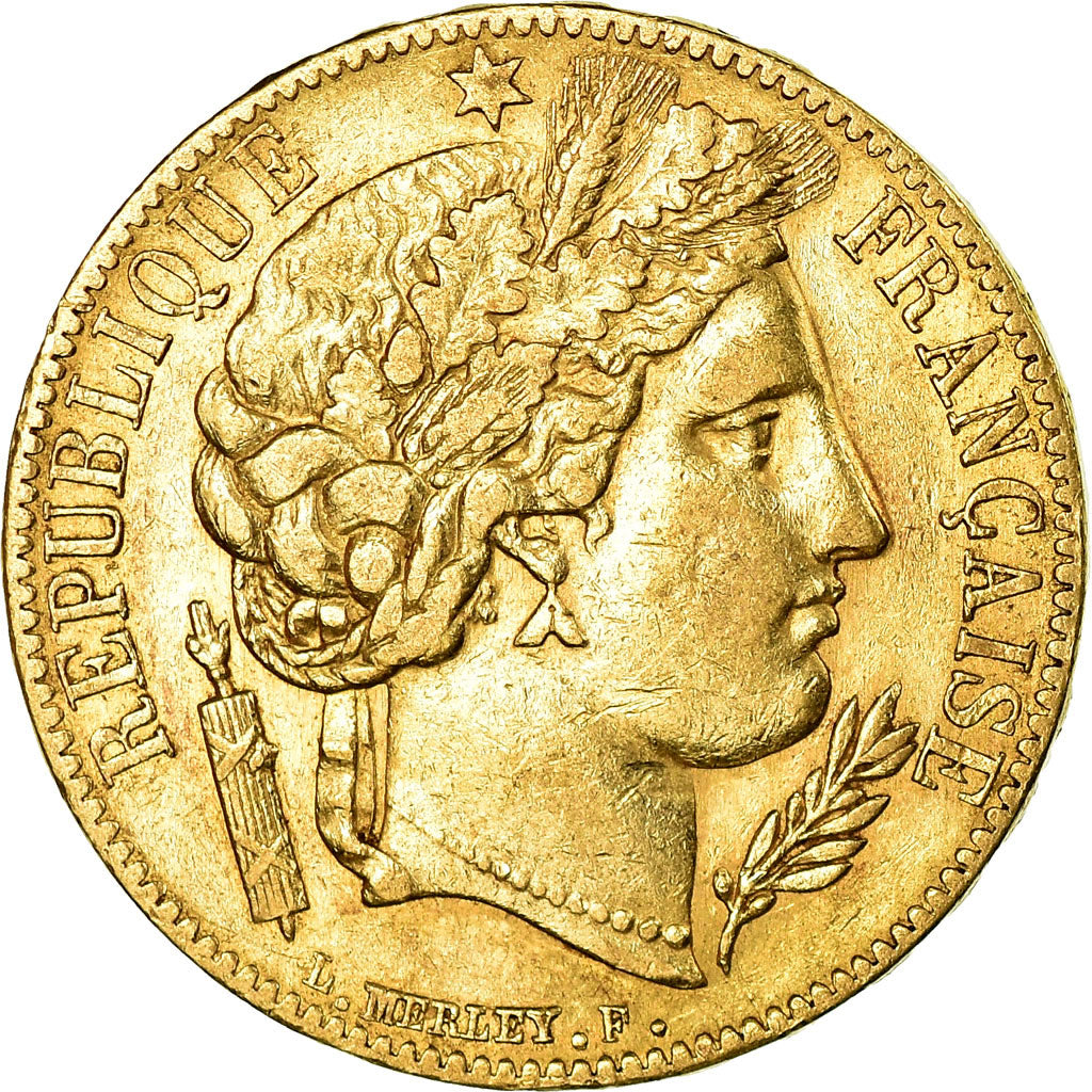 Coin, France, Cérès, 20 Francs, 1850, Paris, EF(40-45), Gold, KM:762