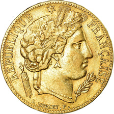 Coin, France, Cérès, 20 Francs, 1850, Paris, EF(40-45), Gold, KM:762