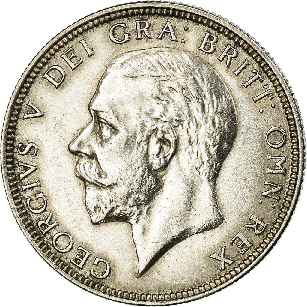 Coin, Great Britain, George V, Florin, Two Shillings, 1936, AU(55-58), Silver