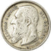 Munten, België, 2 Francs, 2 Frank, 1909, ZF, Zilver, KM:59