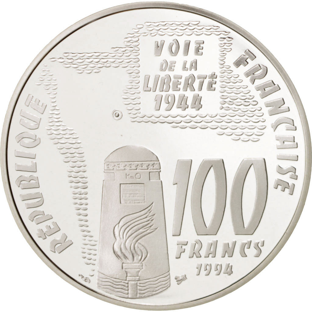 Francia, 100 Francs, 1994, FDC, Argento, KM:1043