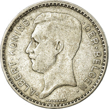 Coin, Belgium, 20 Francs, 20 Frank, 1934, EF(40-45), Silver, KM:103.1