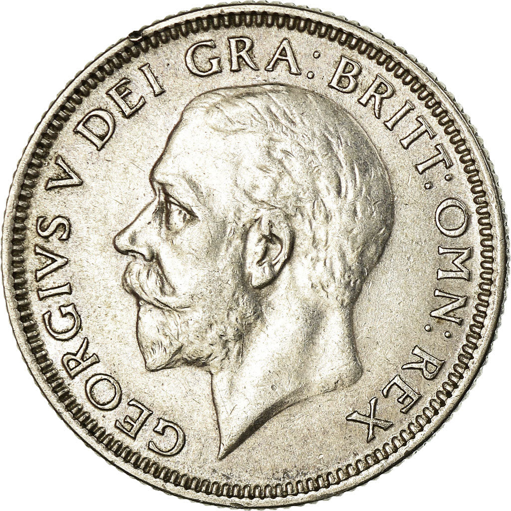 Coin, Great Britain, George V, Shilling, 1933, AU(55-58), Silver, KM:833