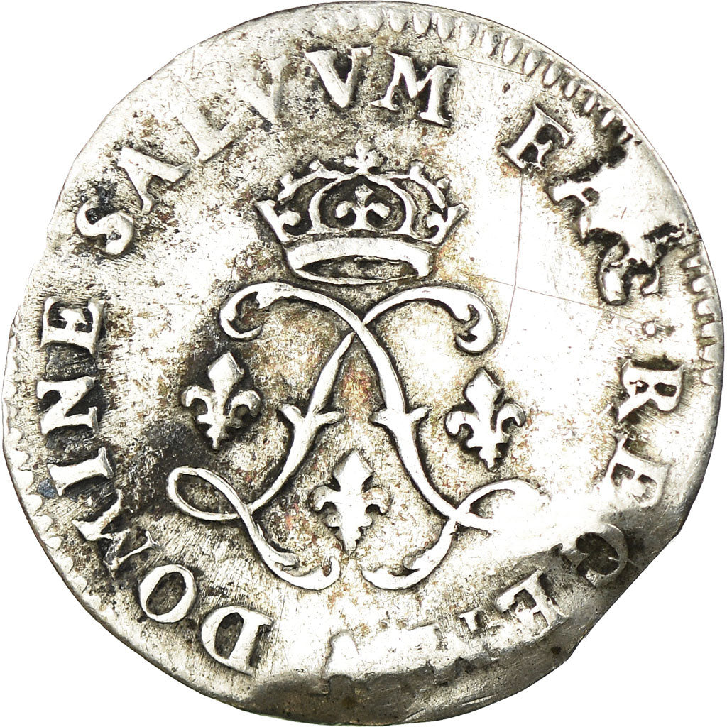 Münze, Frankreich, Louis XIV, 4 Sols aux 2 L, 1691, Paris, S