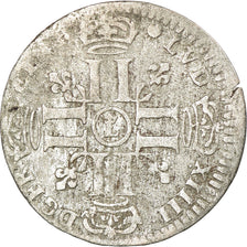 Monnaie, France, Louis XIV, Sol de 15 deniers ou quinzain,1698, Lille, B