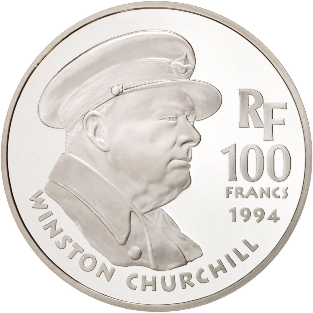 FRANCE, 100 Francs, 1994, KM #1037, MS(65-70), Silver, 22.20