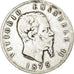 Coin, Italy, Vittorio Emanuele II, 5 Lire, 1875, Milan, VF(30-35), Silver,KM 8.3