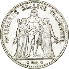 Münze, Frankreich, Hercule, 5 Francs, 1875, Paris, SS, Silber, KM:820.1