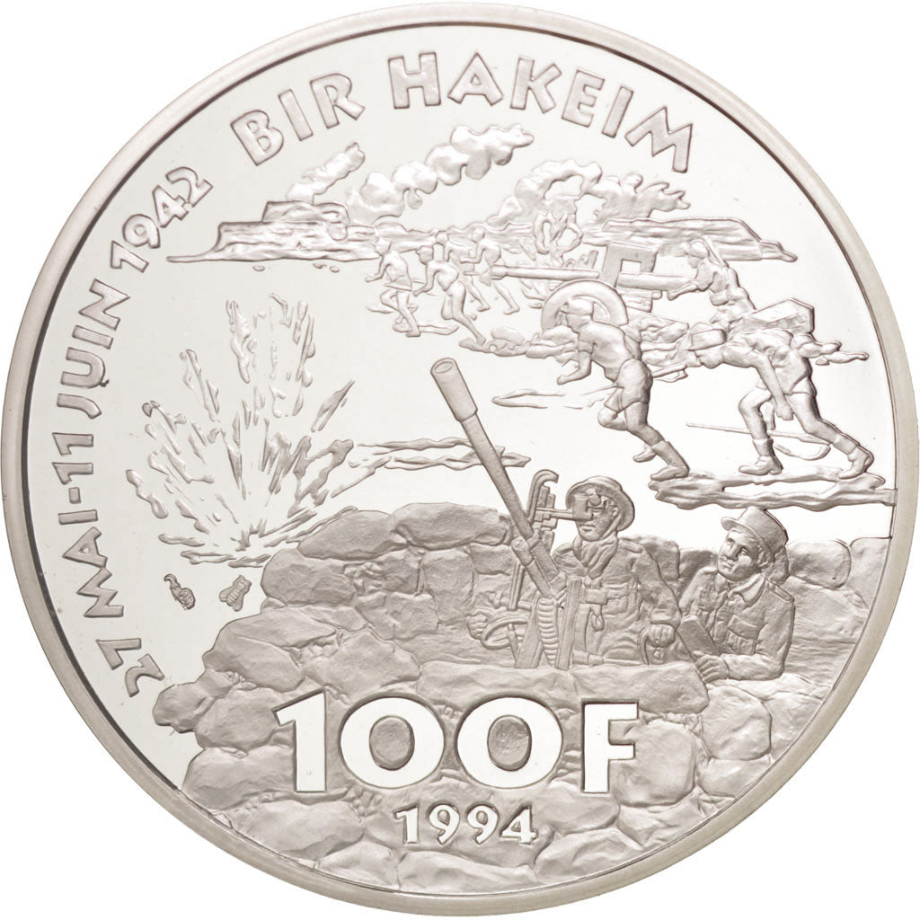 Francia, 100 Francs, 1994, FDC, Argento, KM:1040