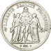 Monnaie, France, Hercule, 5 Francs, 1848, Paris, TTB, Argent, Gadoury:683